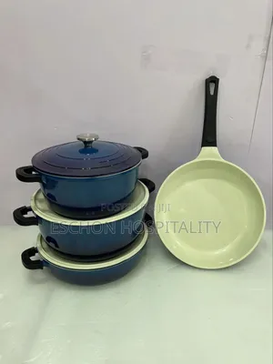 Haus Roland German Quality Enamel Cast Iron Pot Set
