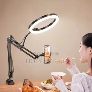 Selfie Ring Light With Mobile Phone Holder Support