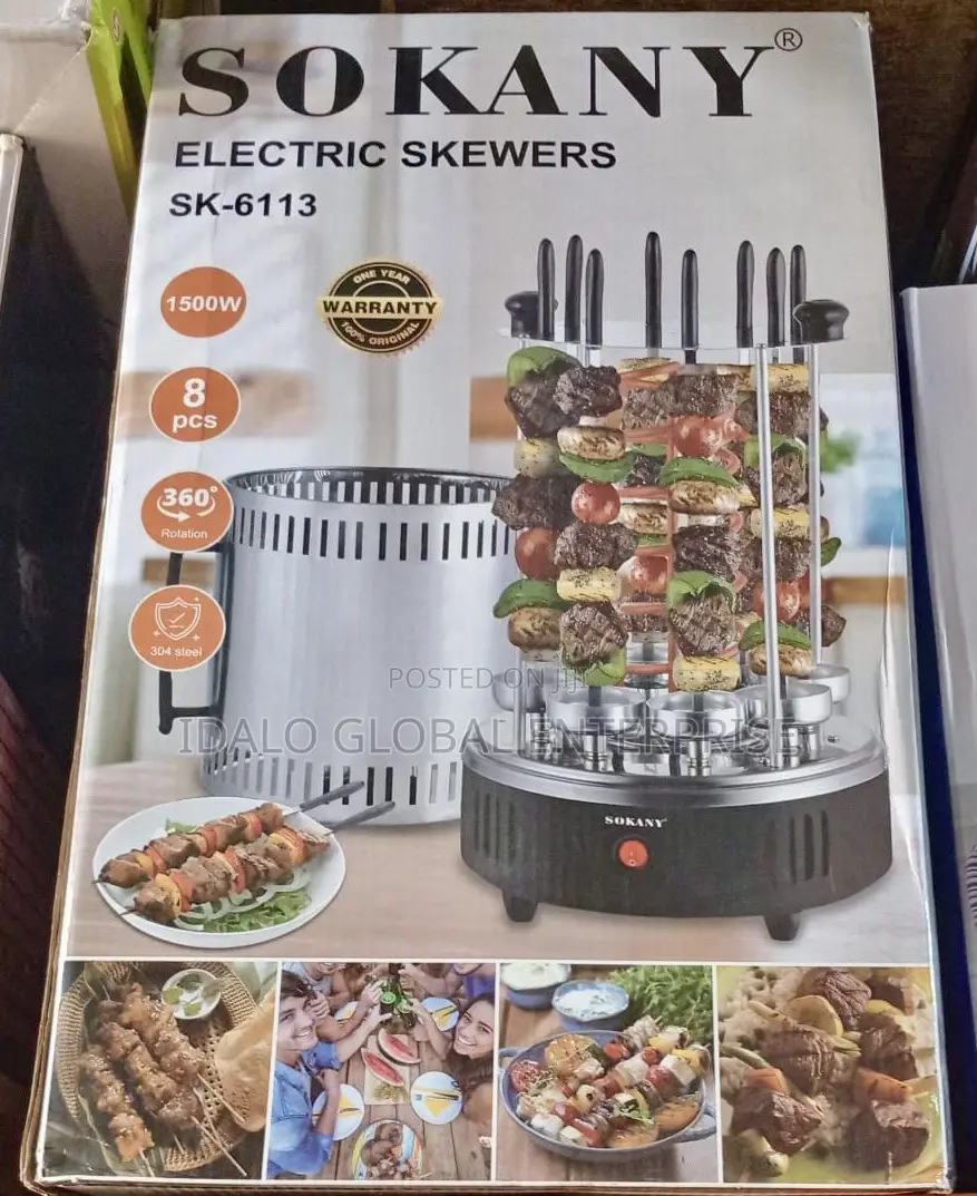 Electric Barbecue Skewers / Kebab Grill