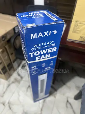 Maxi 40'' Tower Fan /Cool, Quiet, and Convenient