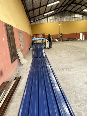 Copper Blue Aluminium Roofing Sheets Long Sparn Design