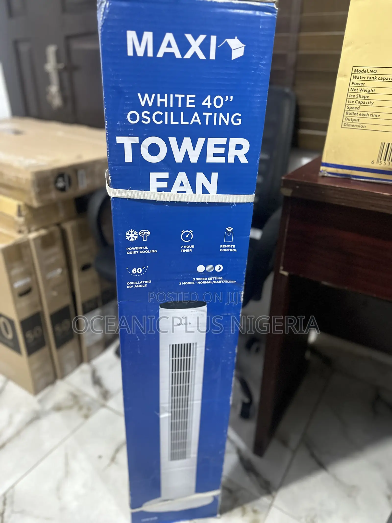 Topnotch-Quality Maxi 40'' Oscillating Tower Fan