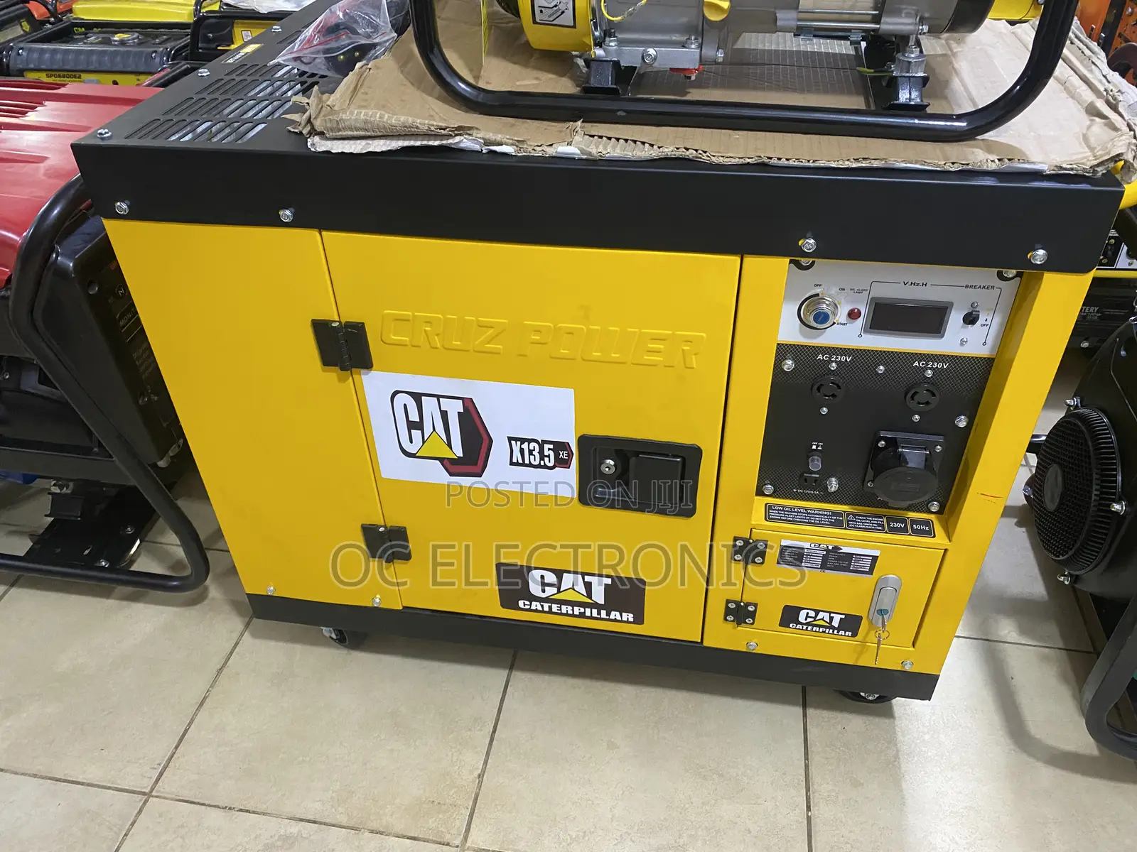 Cat Soundproof Generator 13.5kva