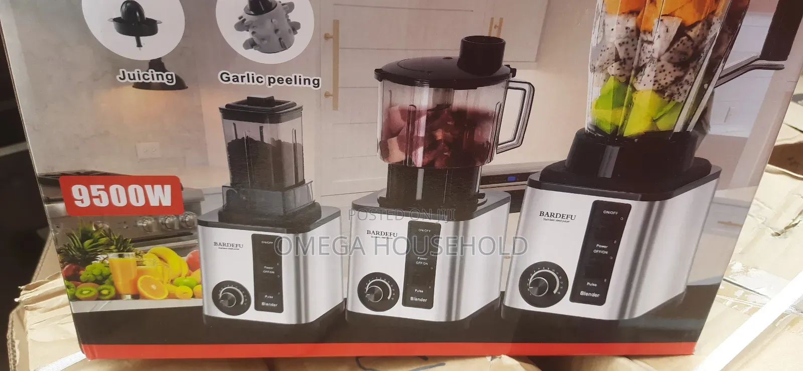 8 In1 Multi Purpose Bardefu Heavy Duty Blender
