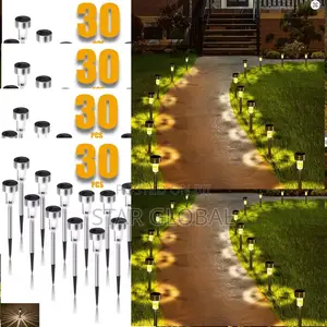 Simply Stunning: 120pcs Solar Powered Lawn Garden Lights