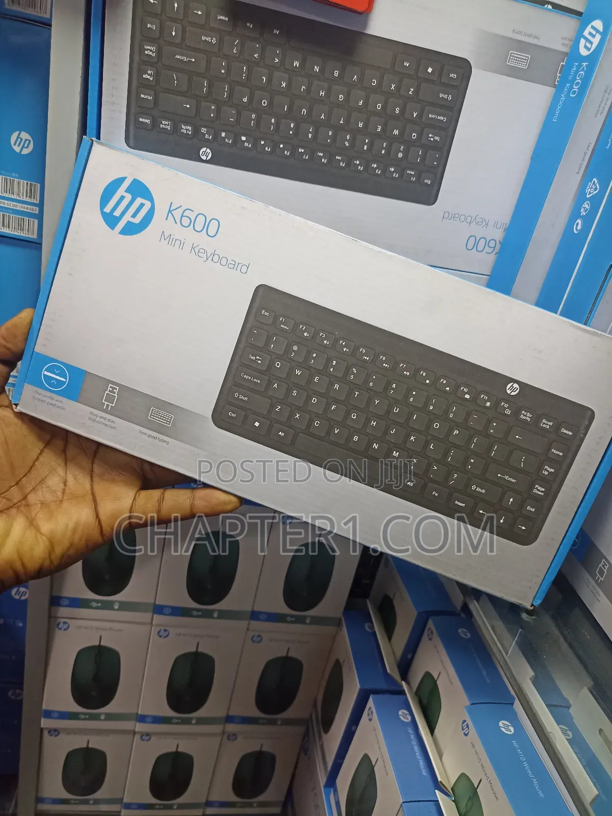 Hp K600 Wired Usb Mini Multimedia Keyboard