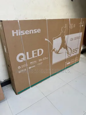 Hisense 85inche Qled Smart Television With Warranty