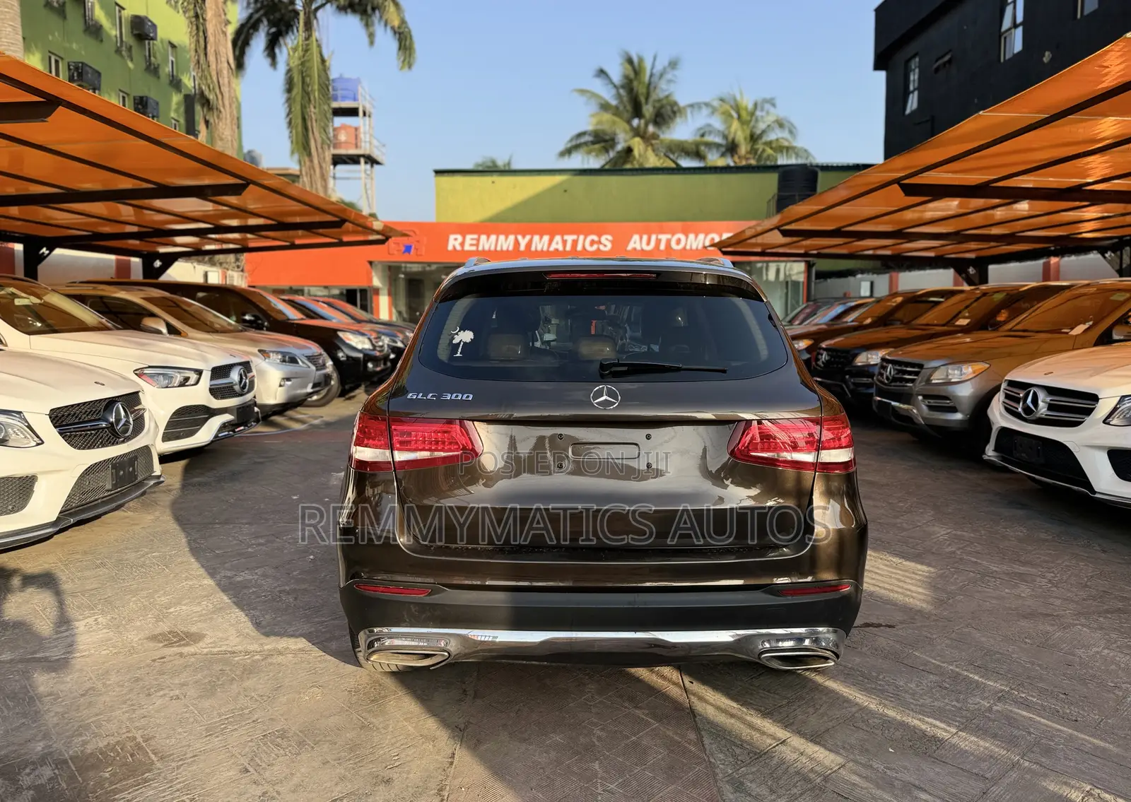 Mercedes-Benz GLC-Class 2018 Brown