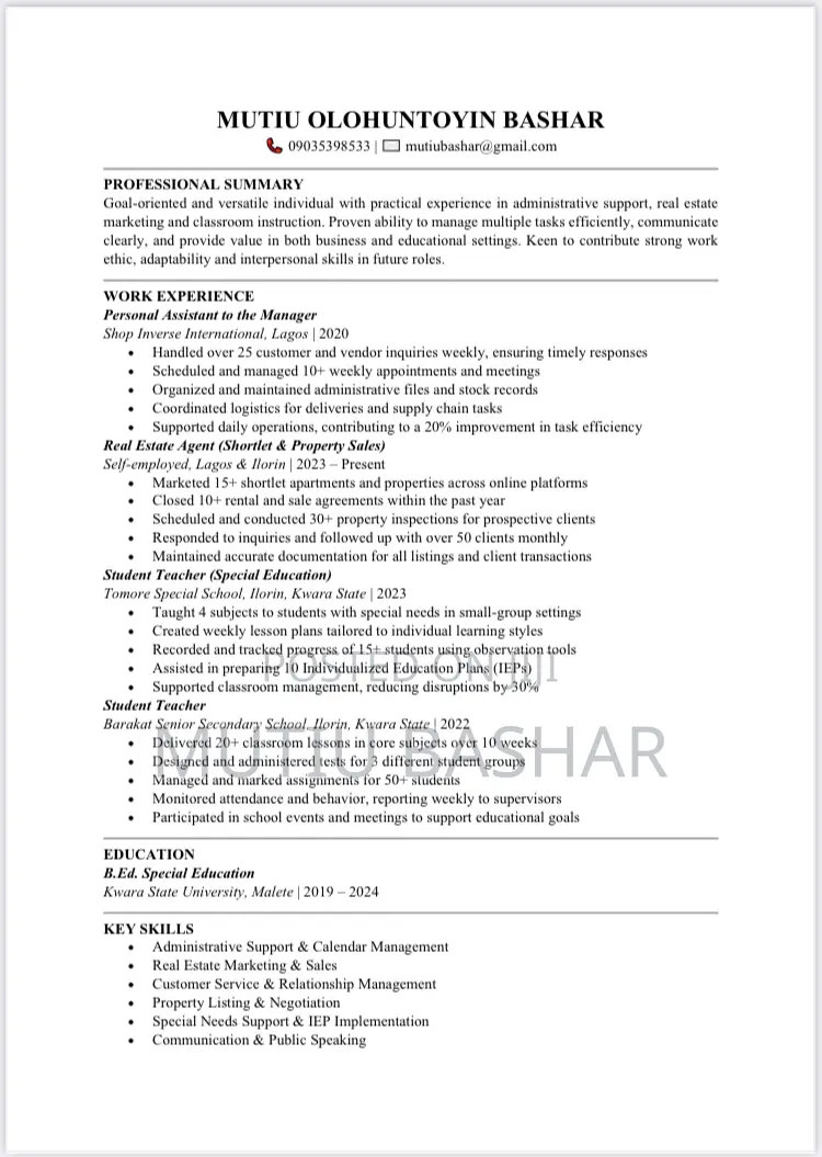 Sales Associates - Lagos Mainland
