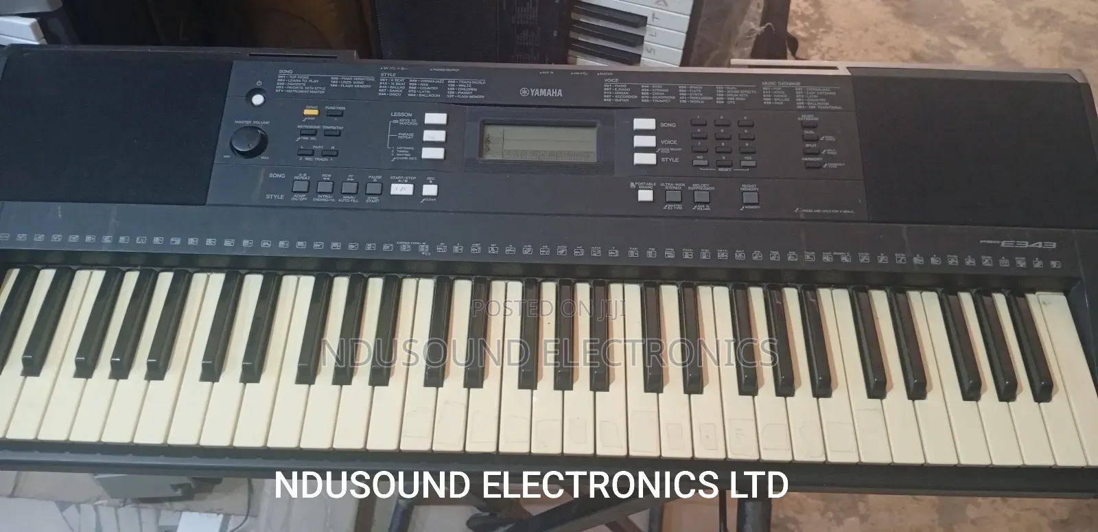 Uk Used Yamaha PSR E343
