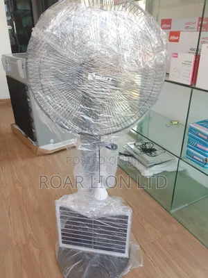 16inch Solar Rechargeable Fan With Panel