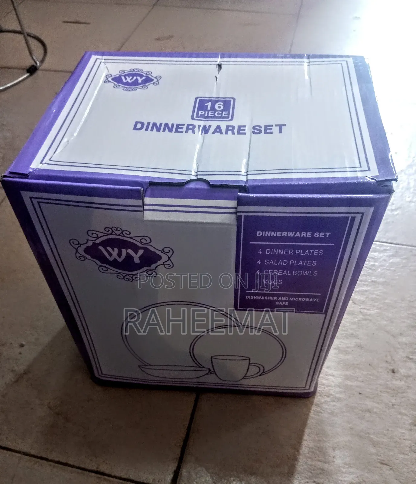 Wy I6pcs Dinner Ware Set