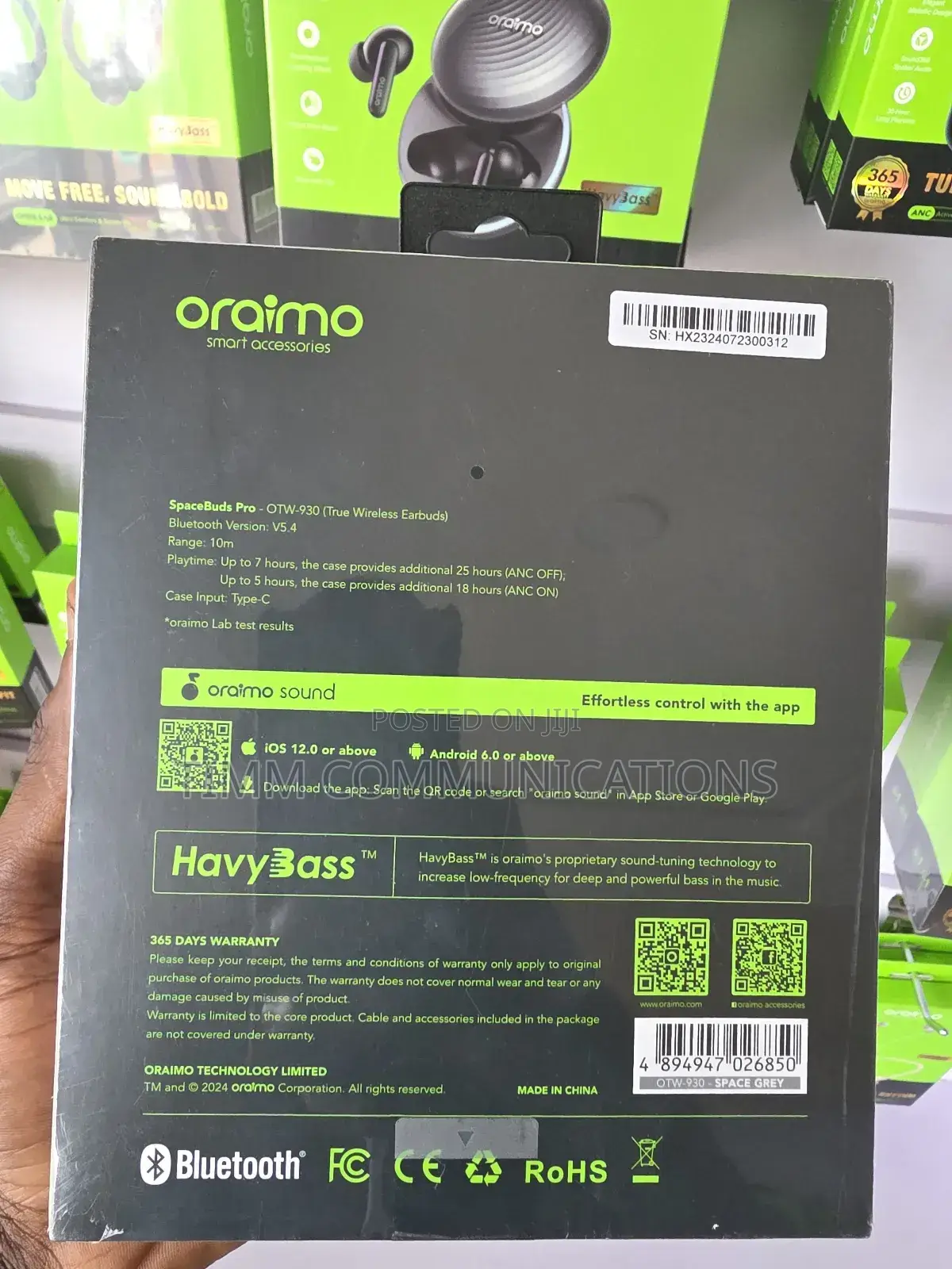 Oraimo Spacebuds Pro