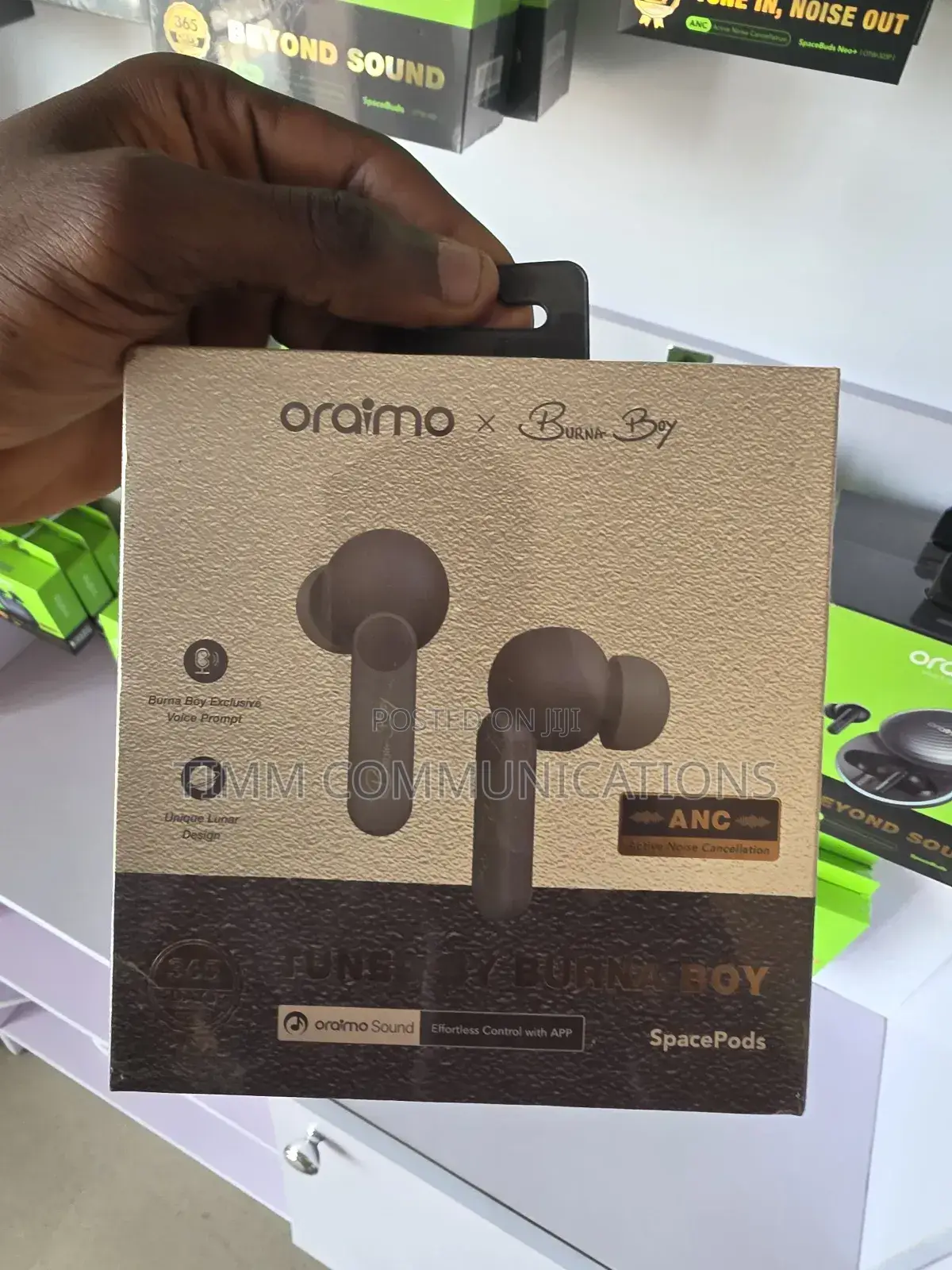 Oraimo X Burna Boy Spacepods - Anc
