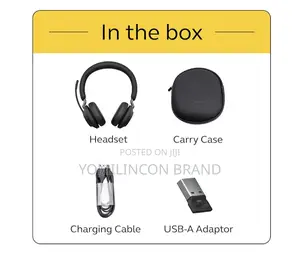 Jabra Evolve2 65 Uc Wireless Headphones