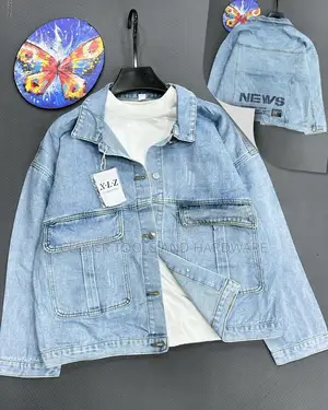 Balenciaga Double B Denim Jacket