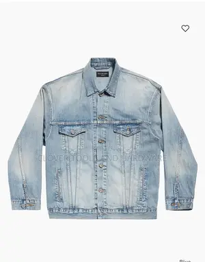 Balenciaga Double B Denim Jacket