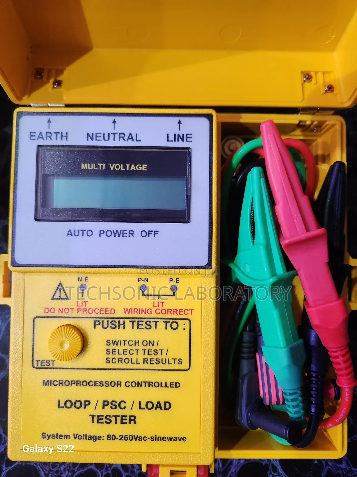 Sew Standard 1825lp Loop/PSC/Load Tester