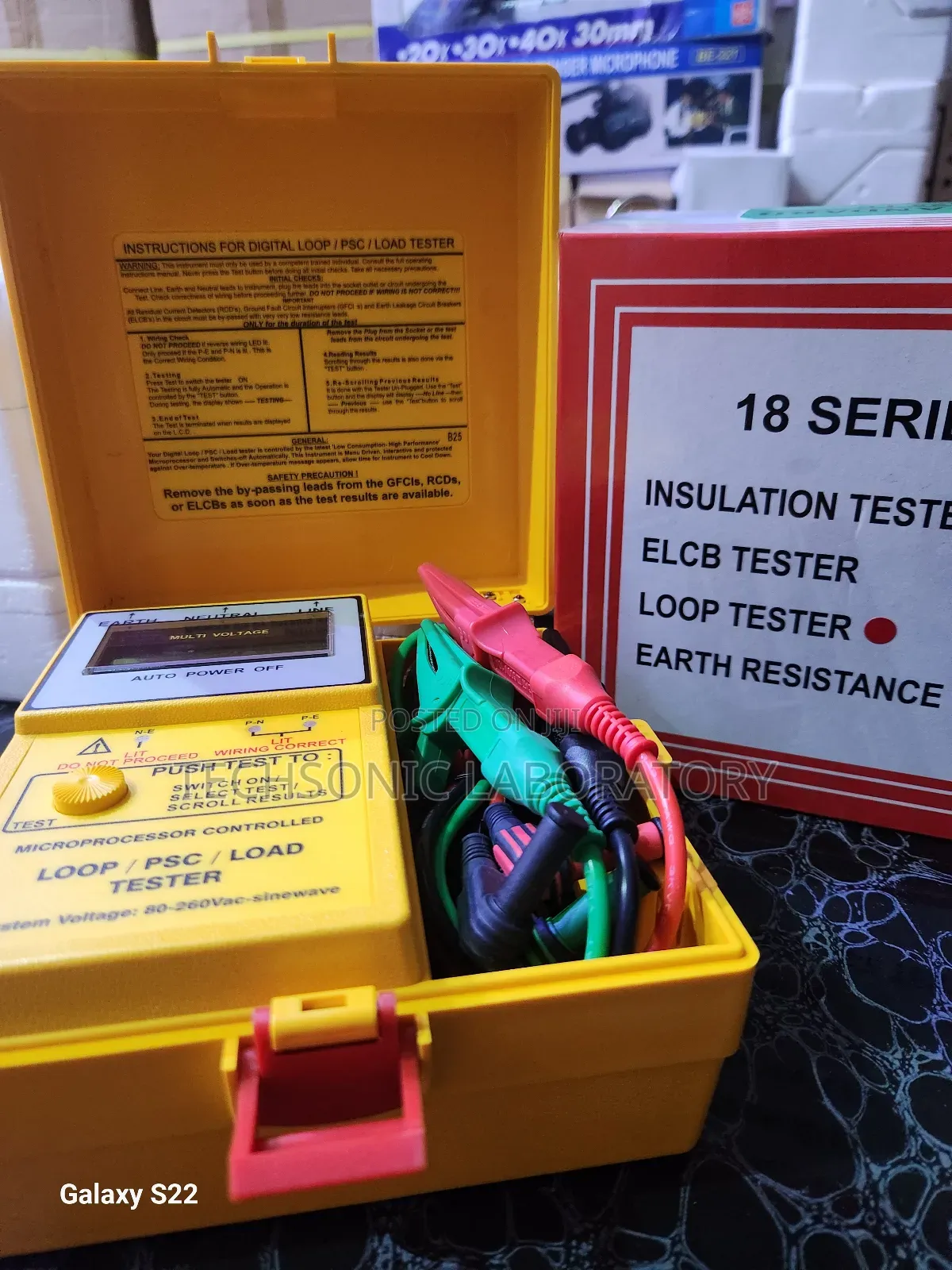 Sew Standard 1825lp Loop/PSC/Load Tester