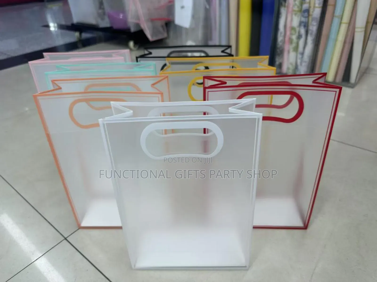 PVC Transparent Gift Bag