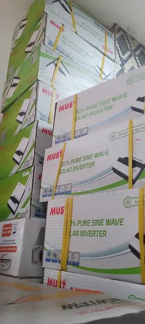 3kva-24v Must Hybrid Solar Inverter Pure Sine Wave"Available