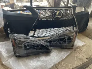 Complete Front Bumper and 3torch Headlamp Is250