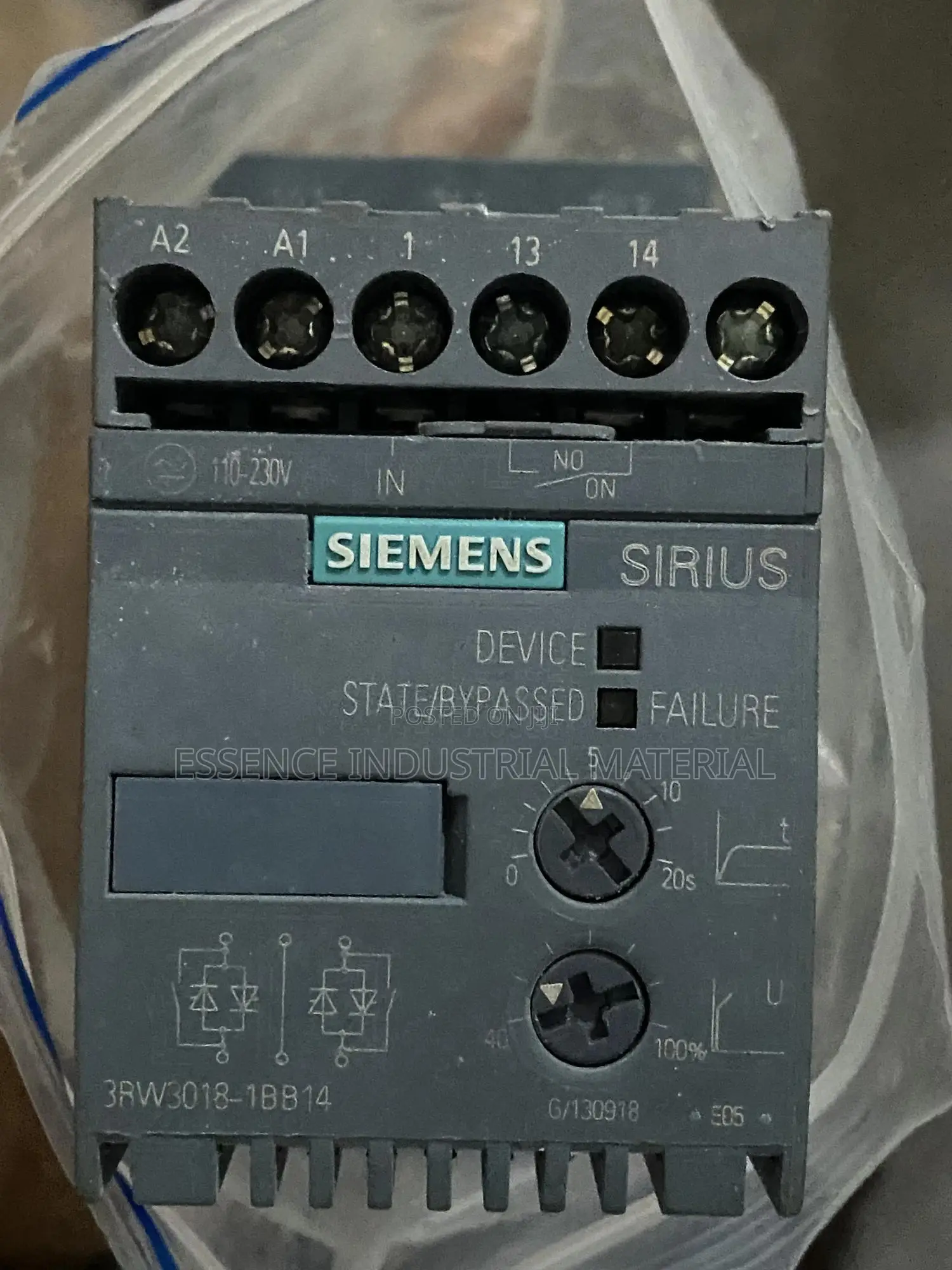 Siemens Soft Starter 3rw3018-1bb14
