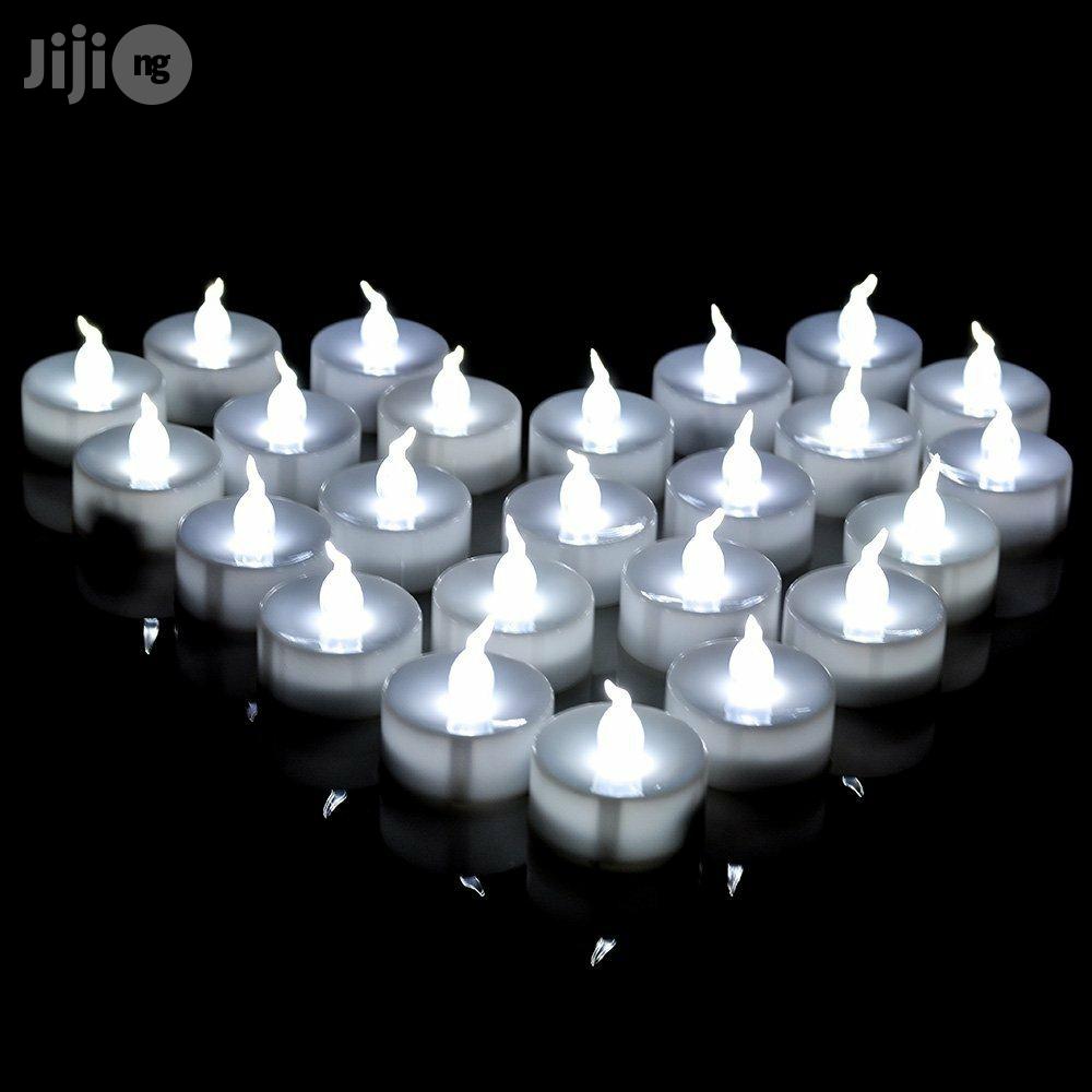 USA Agptek 1 PCS LED Tealights Battery-Operated Flameless Candles