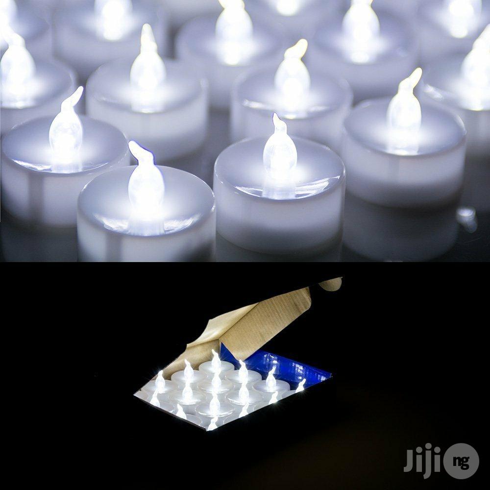 USA Agptek 1 PCS LED Tealights Battery-Operated Flameless Candles