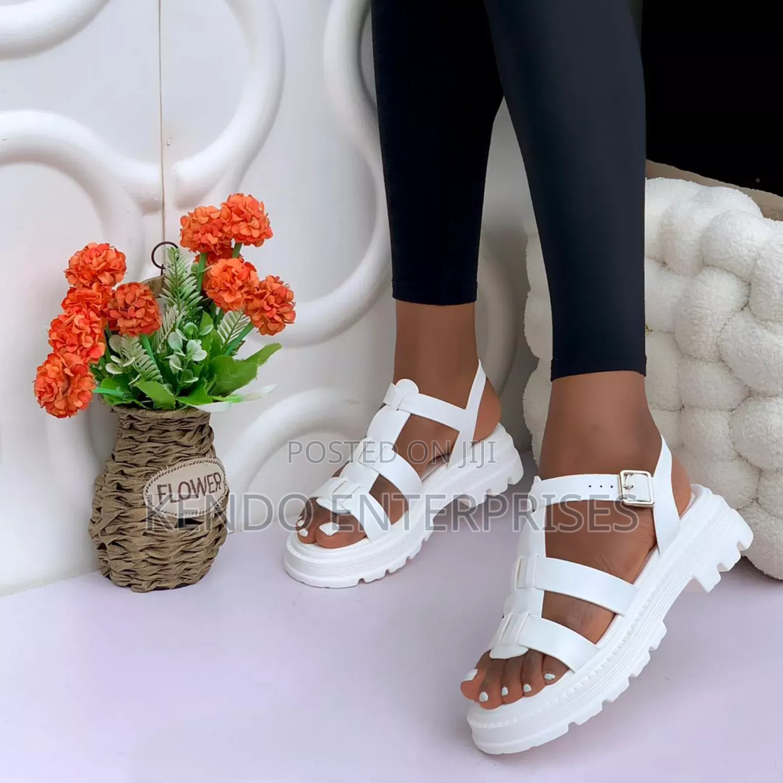 Quality White Sandals