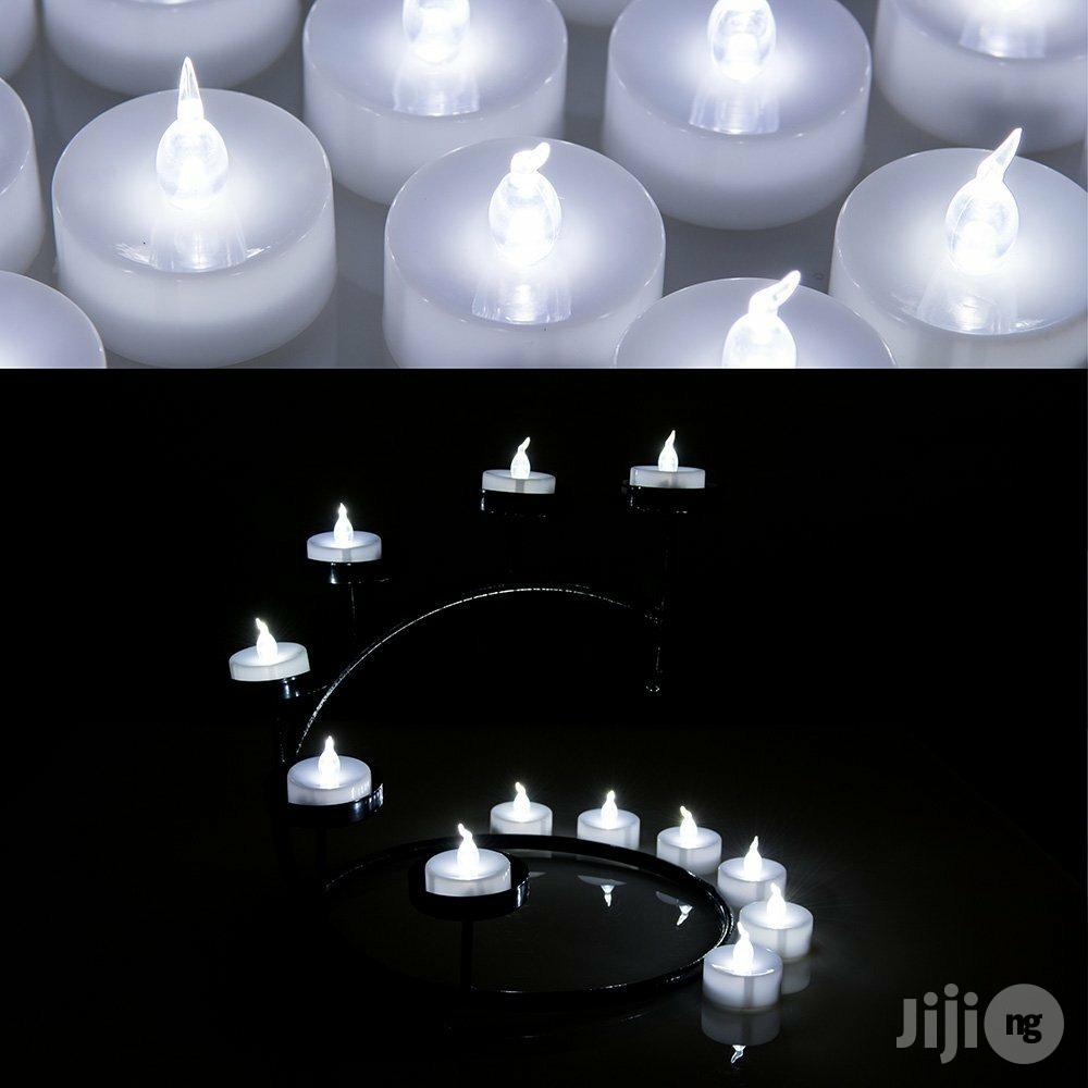 USA Agptek 1 PCS LED Tealights Battery-Operated Flameless Candles