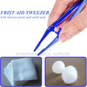 50-Count Dental Tweezers – Disposable Oral Instruments