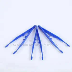 Nigeria-Compliant Dental Tweezers – Disposable (50pcs)