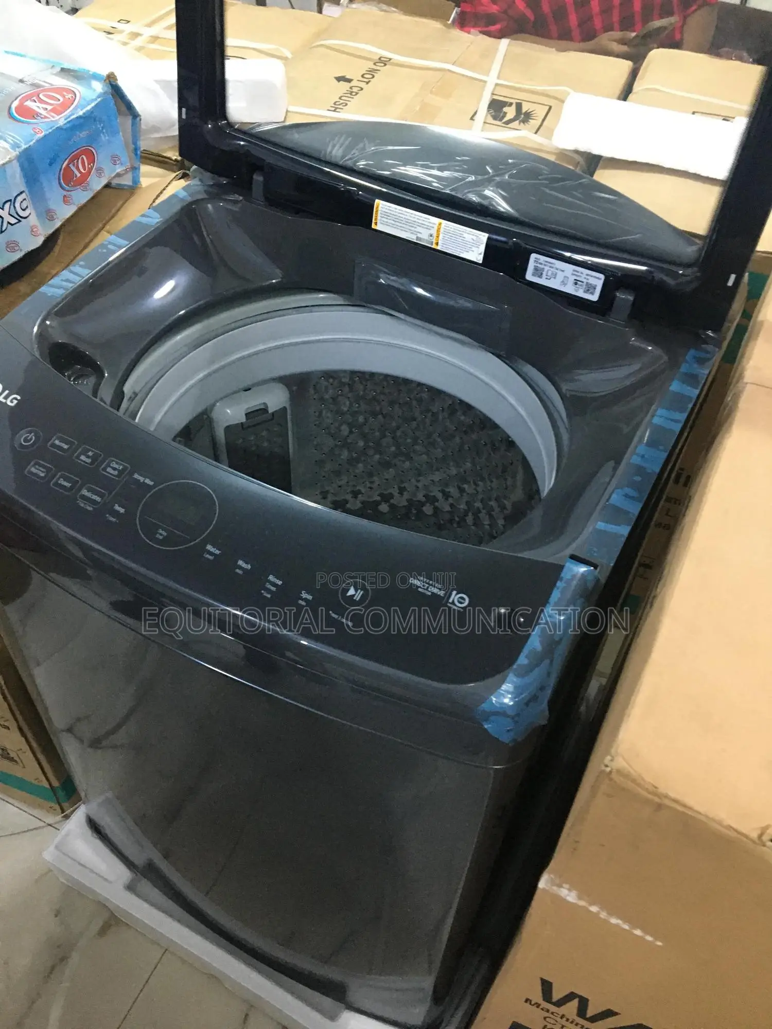 Lg 19kg Heavy Load Top Loader for Bedding Bulk Items