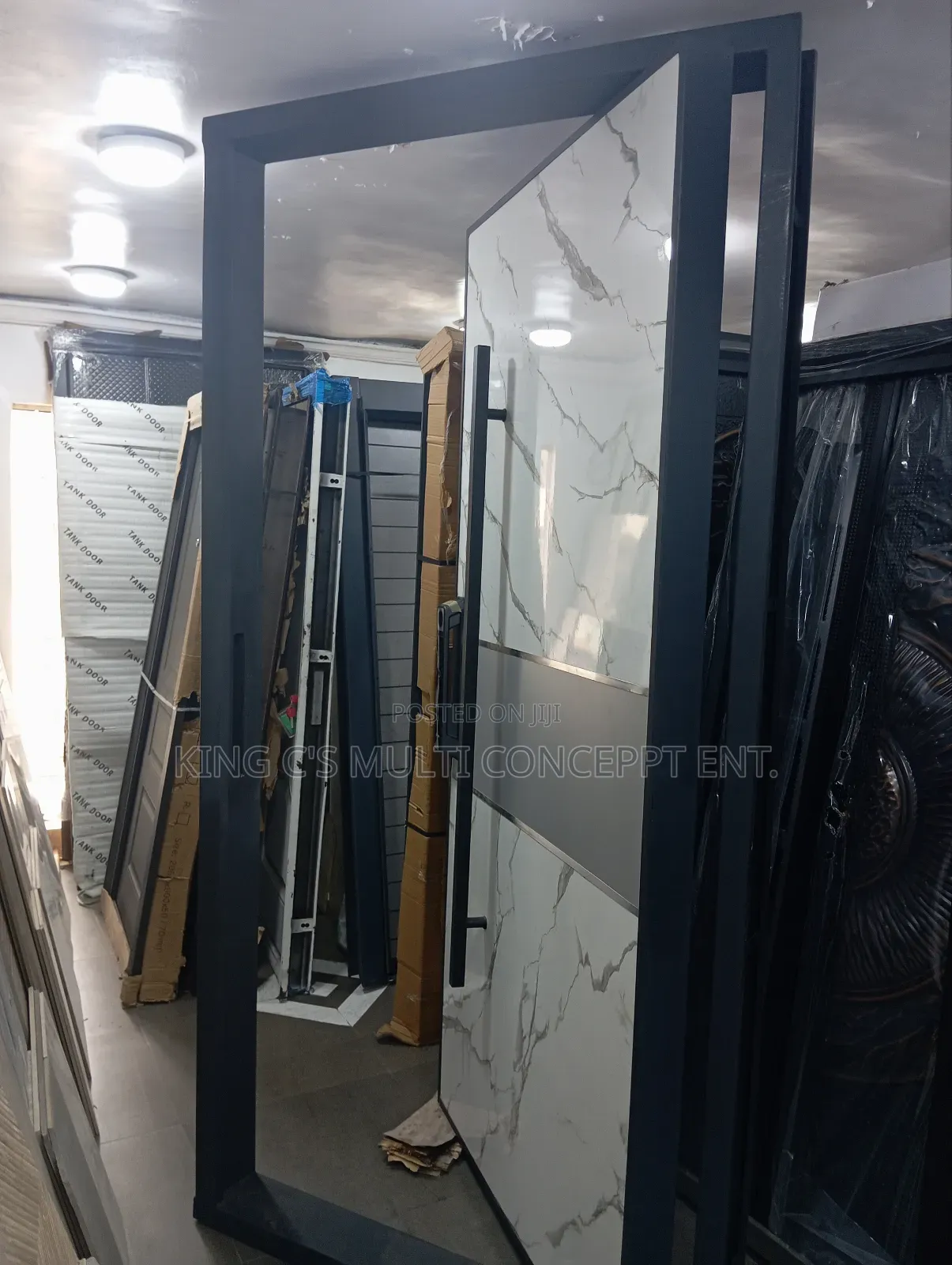 4ft By 8ft Pivot Security Door