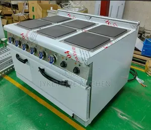 Electric Induction 6 Hot Plate With Oven