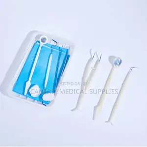 Hospital-Grade Disposable Tweezers – 50 Dental Tools