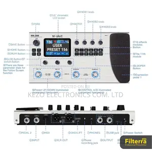 Photo - M-vave Mk300 Guiter Multi Effect