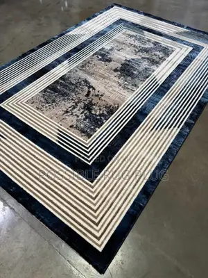 Blue Turkish Quality Center Rug
