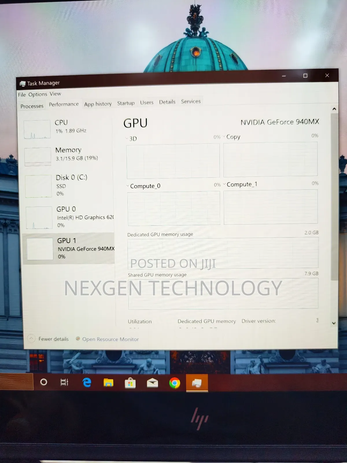 Laptop HP Spectre X360 15 16GB Intel Core i7 SSD 512GB