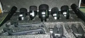 Tuga Drum Kit/Microphones 7pcs