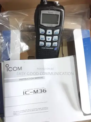 Icom M36 VHF Marine Transceiver Clear Voice Boost