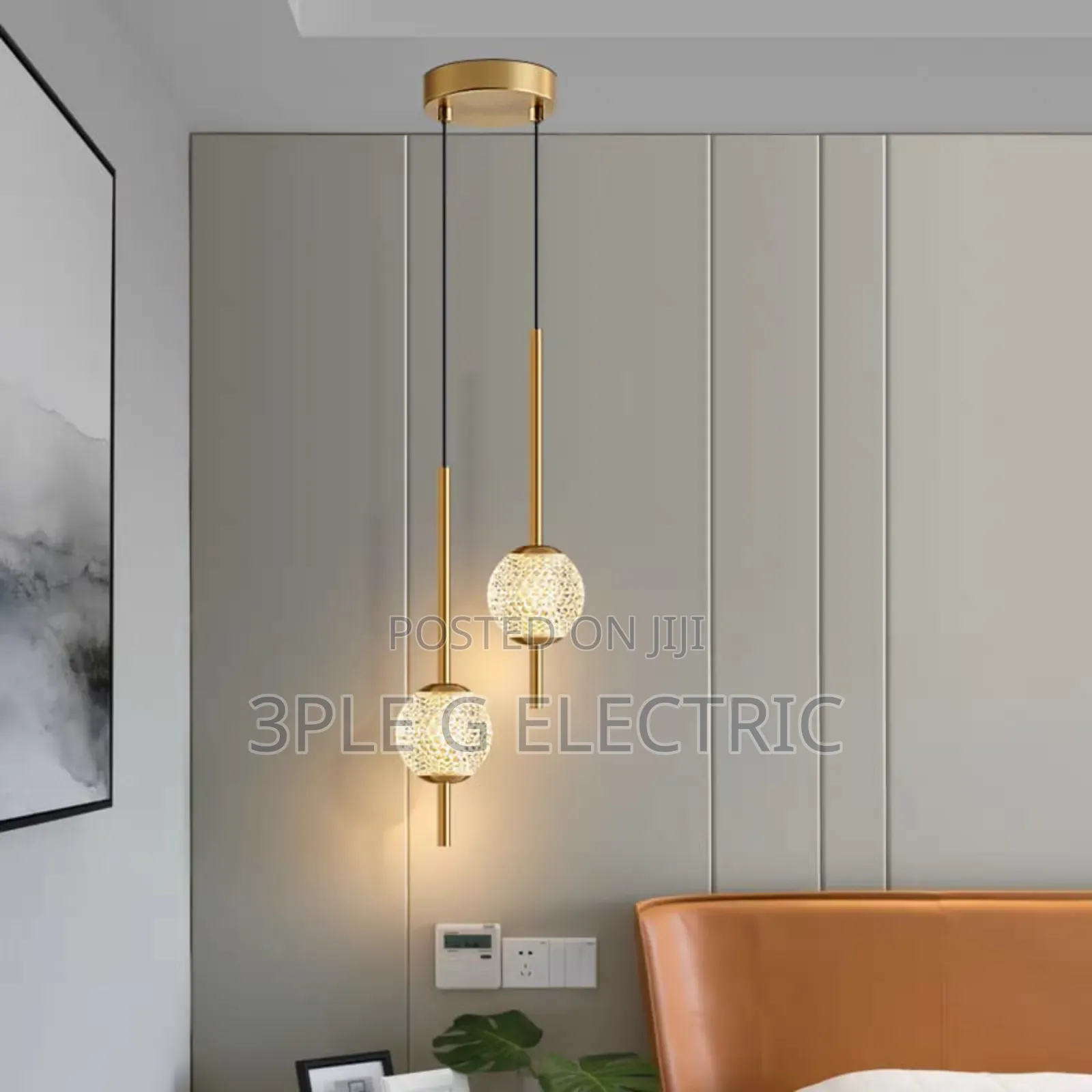 Double Bedside Dropping Pendant