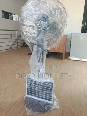 16inch Solar Rechargeable Fan With Panel