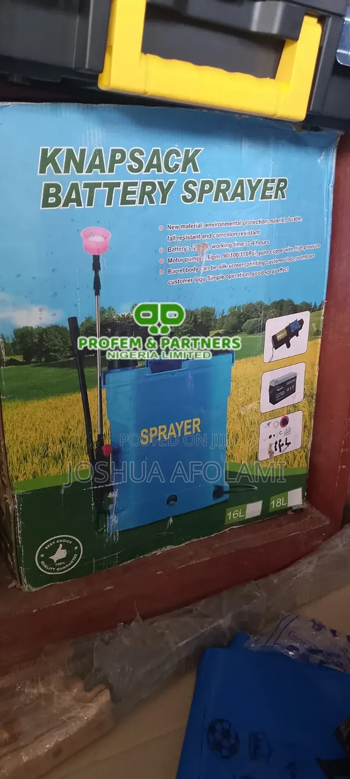 Knapsack Battery Sprayer