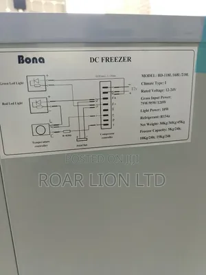 168l Bona Solar Freezer
