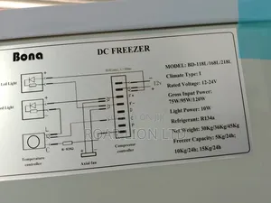 168l Bona Solar Freezer