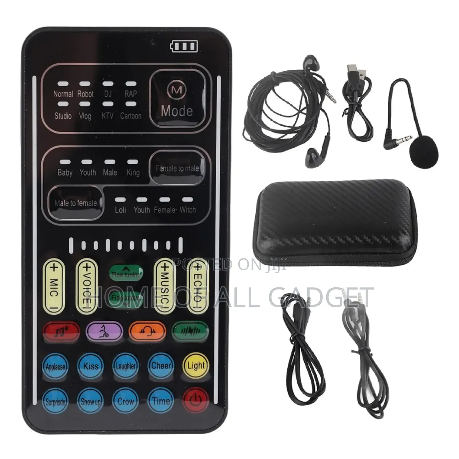 Portable Voice Changer With Multi-Function I9
