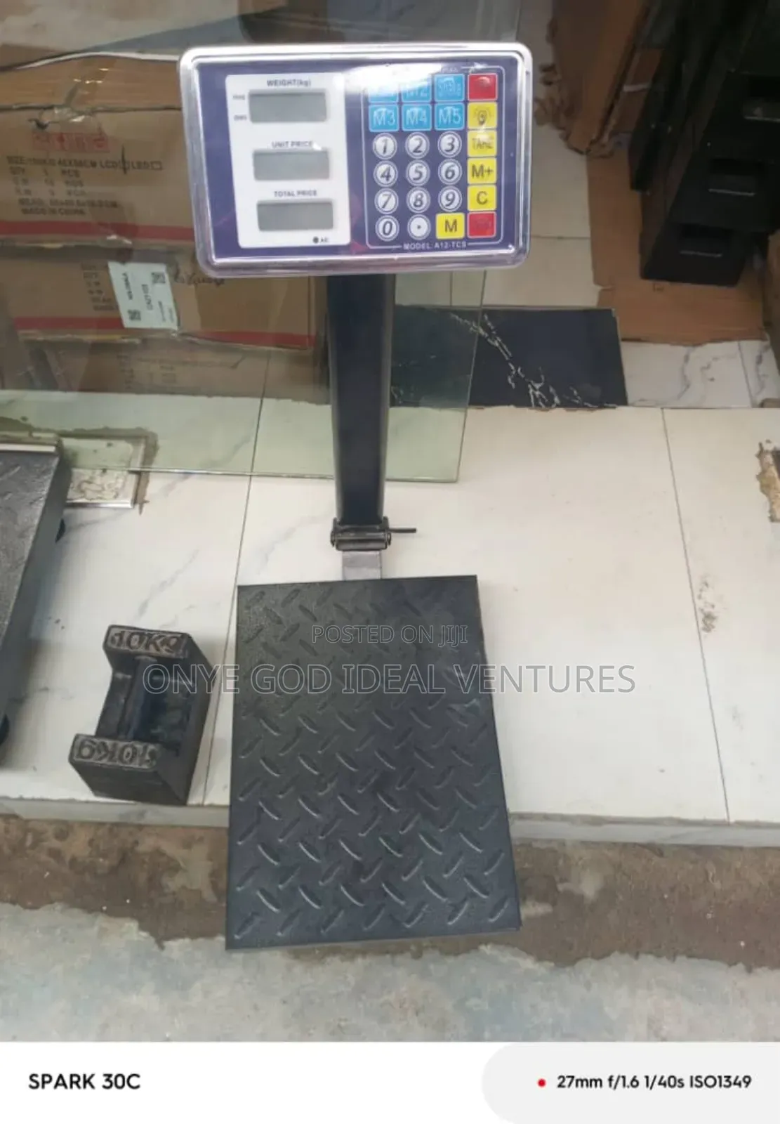 Digital Platform Scale 100kg