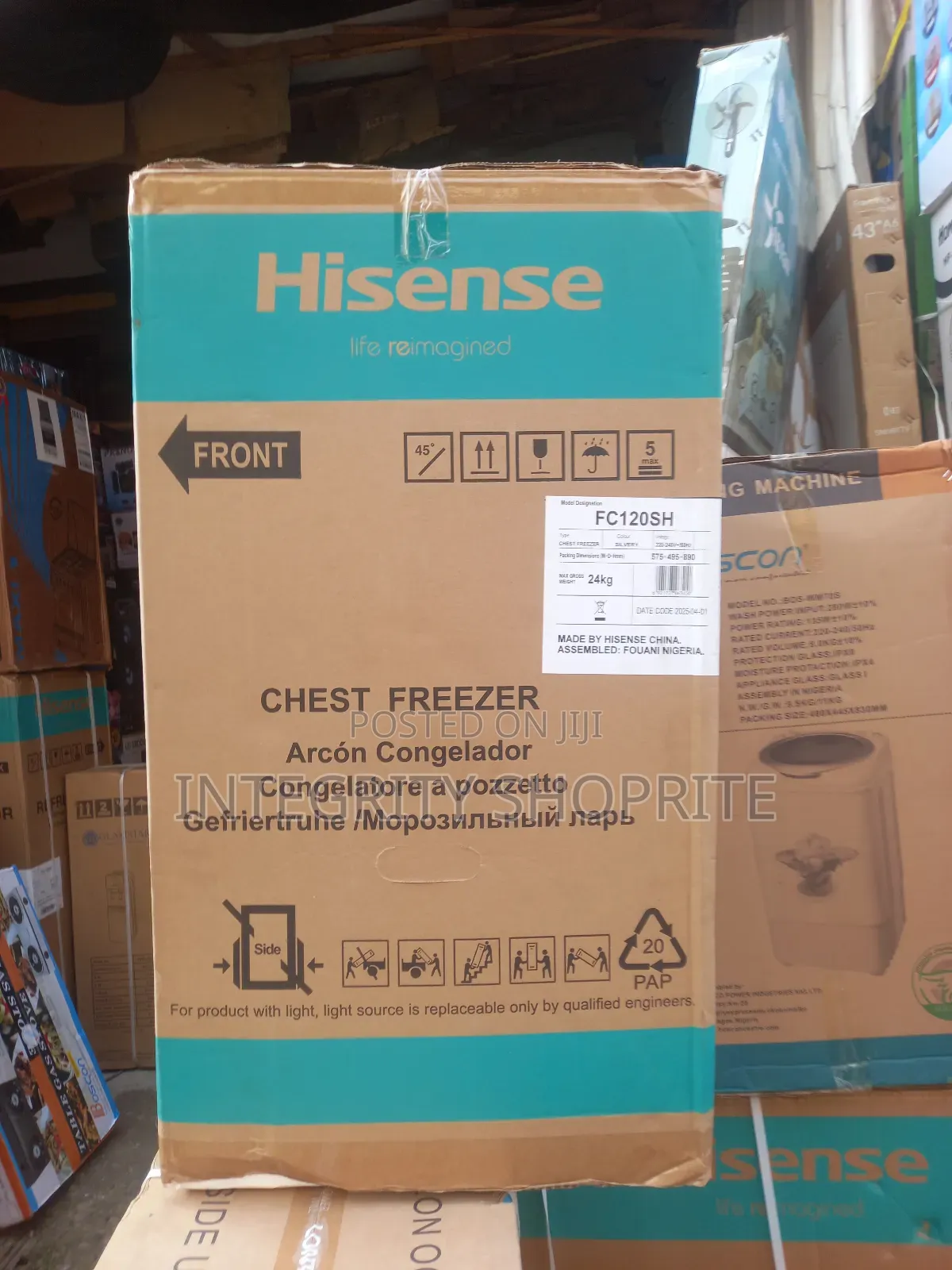 Hisense 95 Litres Chest Freezer